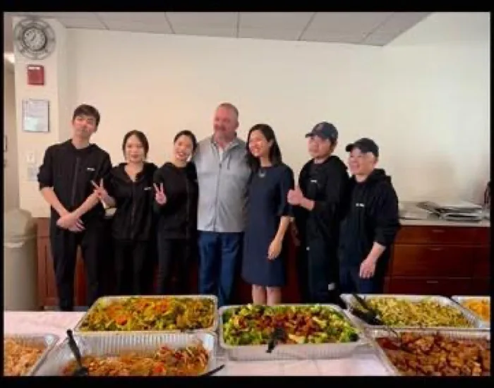 Moon Bay chef and staff, Randolph MA