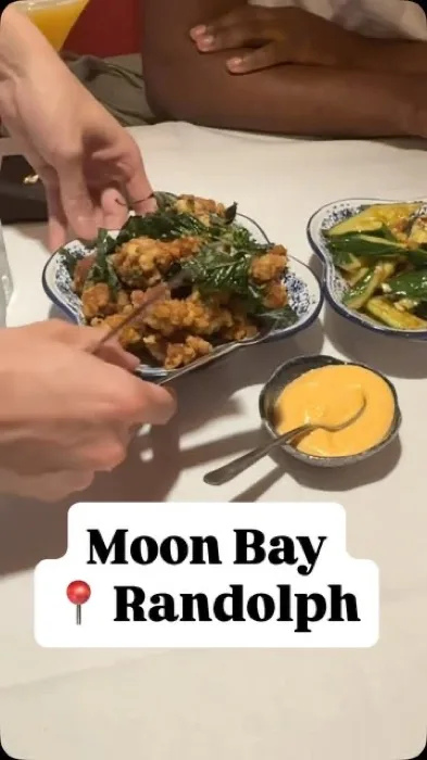 Moon Bay appetizer dish with chili and garlic